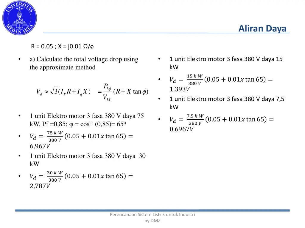 aliran daya 6