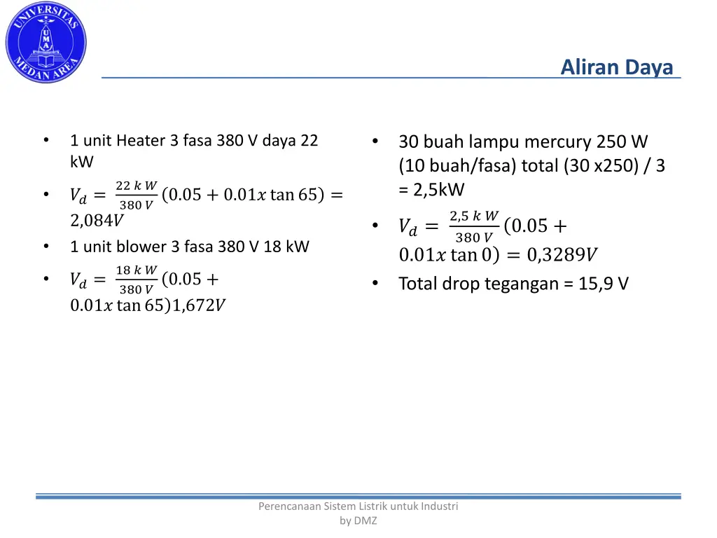 aliran daya 7