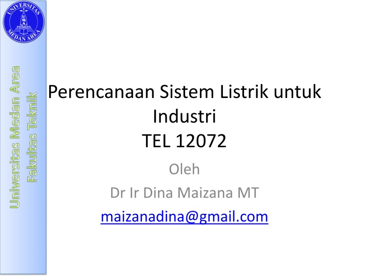 perencanaan sistem listrik untuk industri