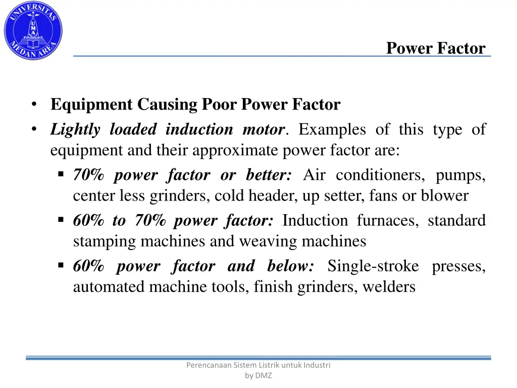 power factor 2
