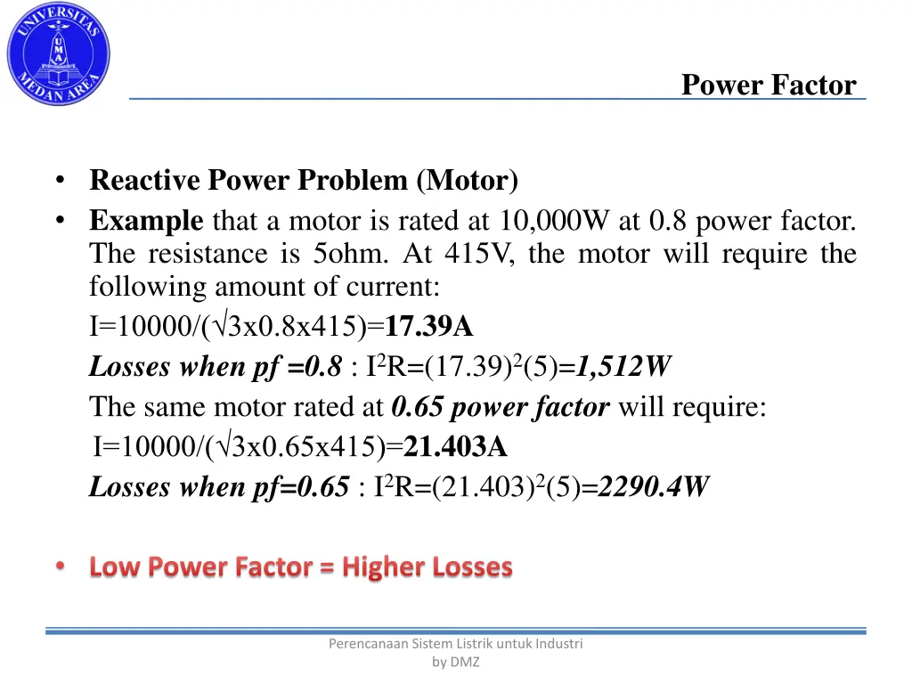power factor 3