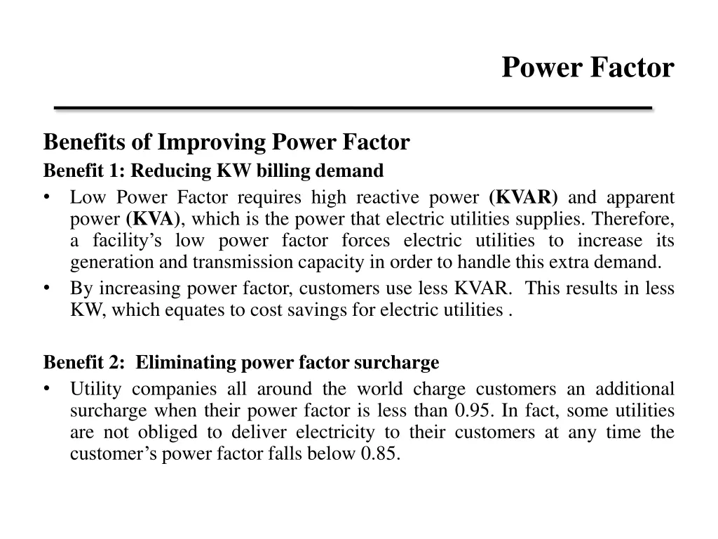 power factor 7