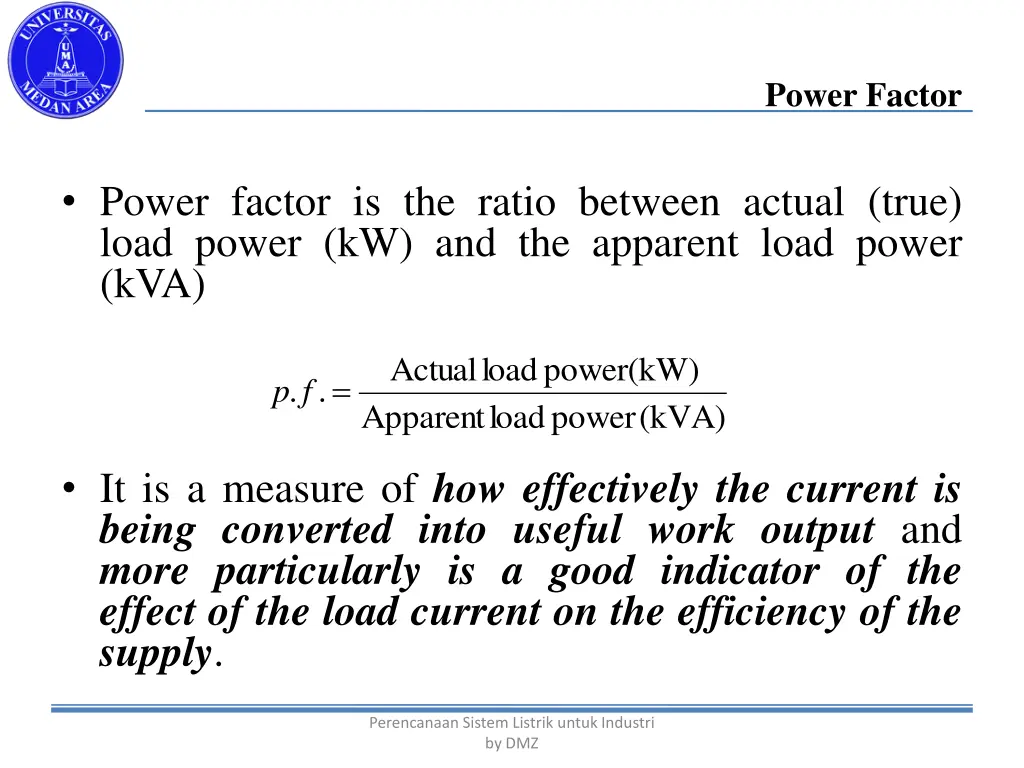 power factor