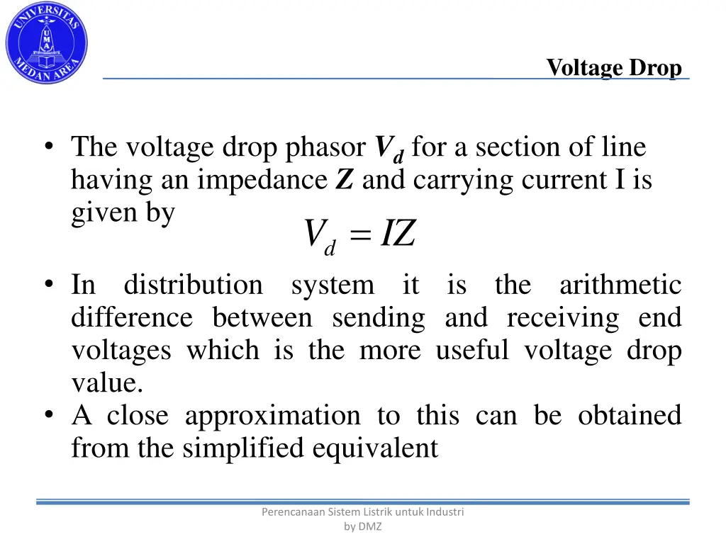 voltage drop 1