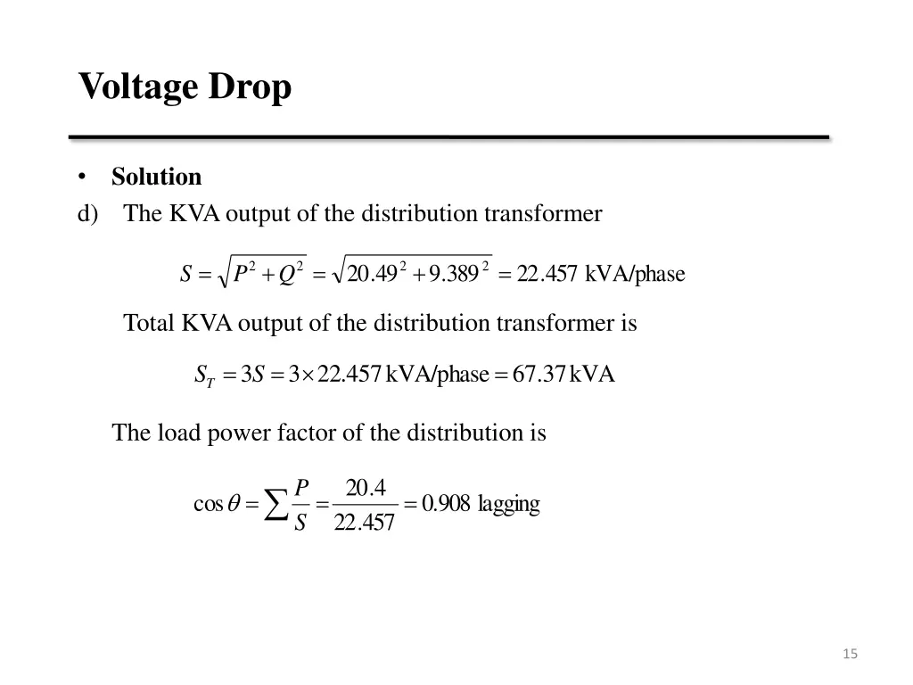 voltage drop 8