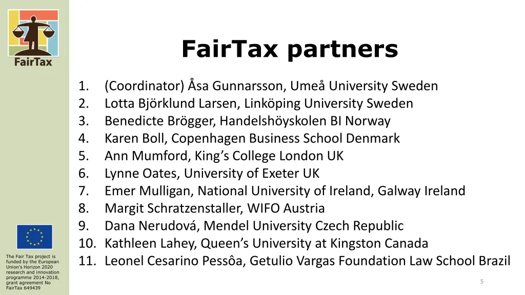fairtax partners