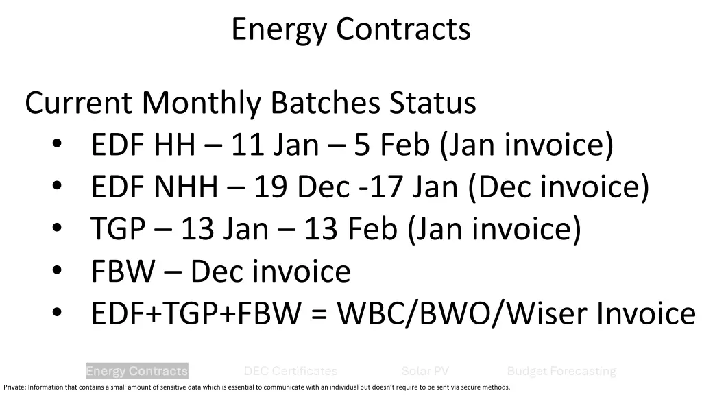 energy contracts