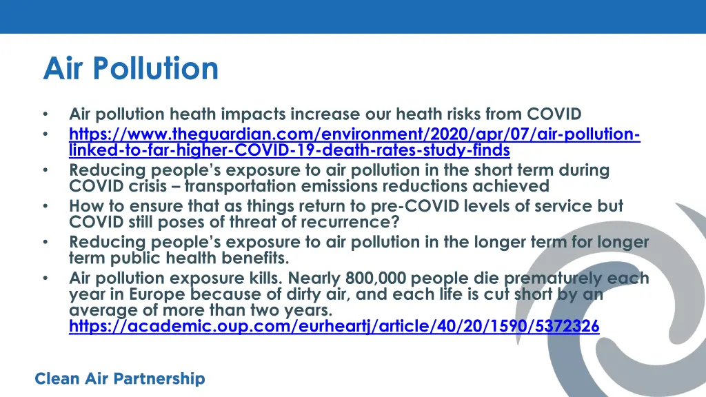 air pollution