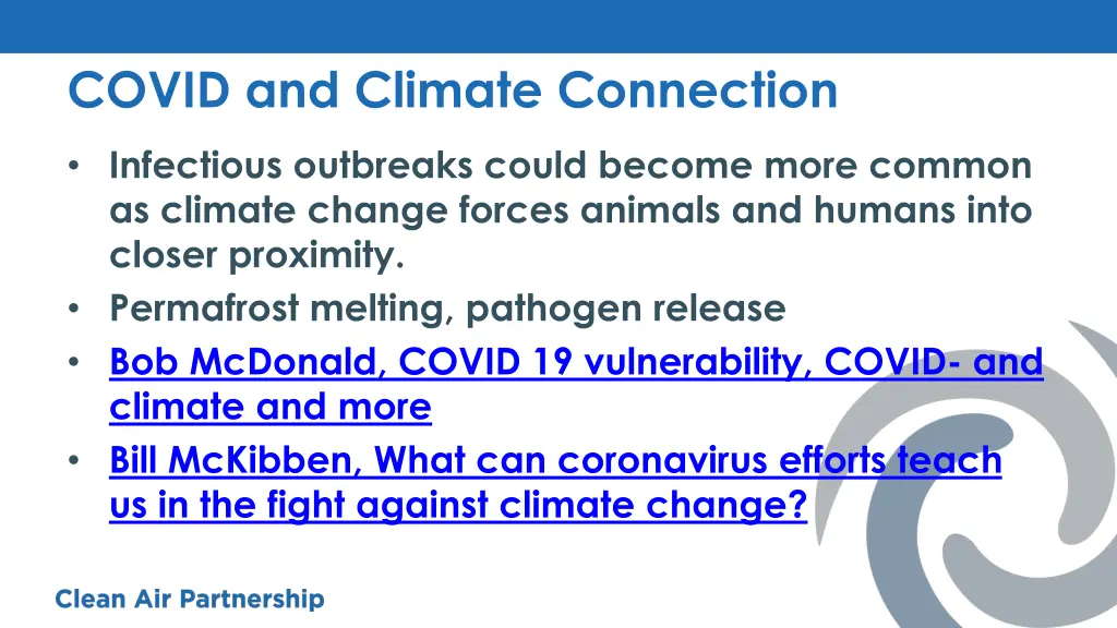 covid and climate connection 1