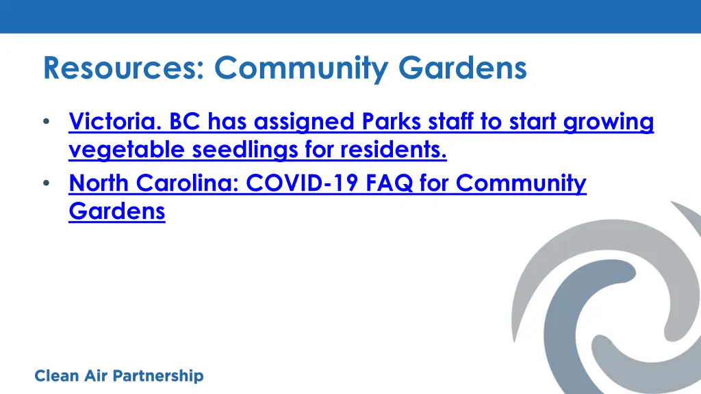 resources community gardens
