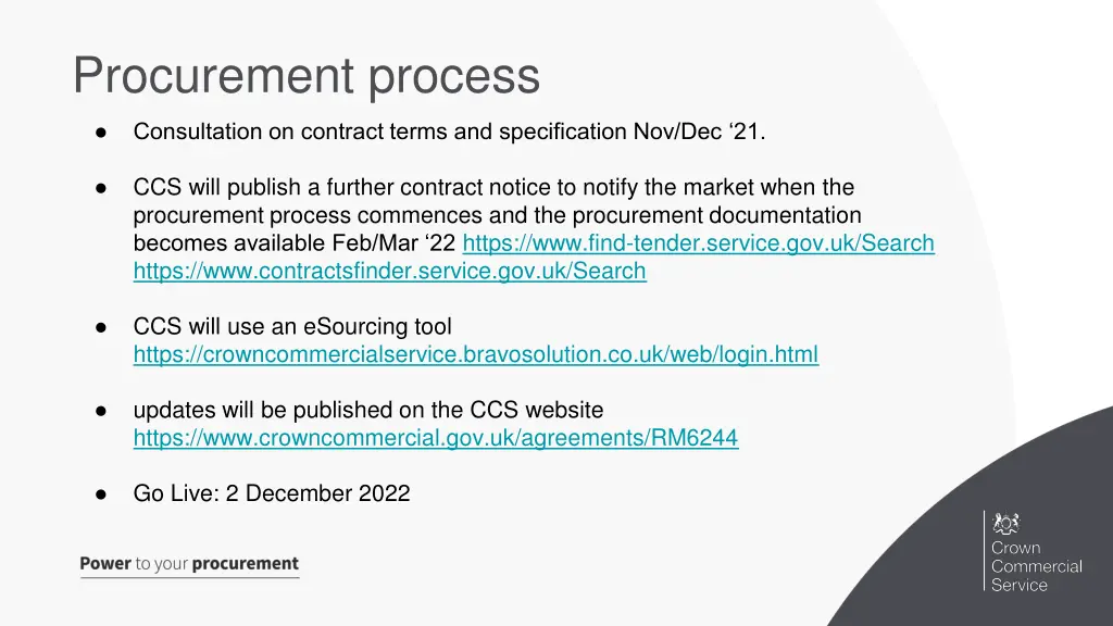 procurement process