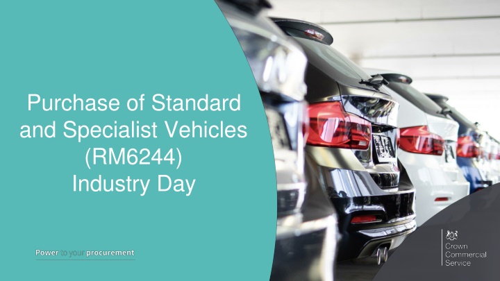 purchase of standard and specialist vehicles