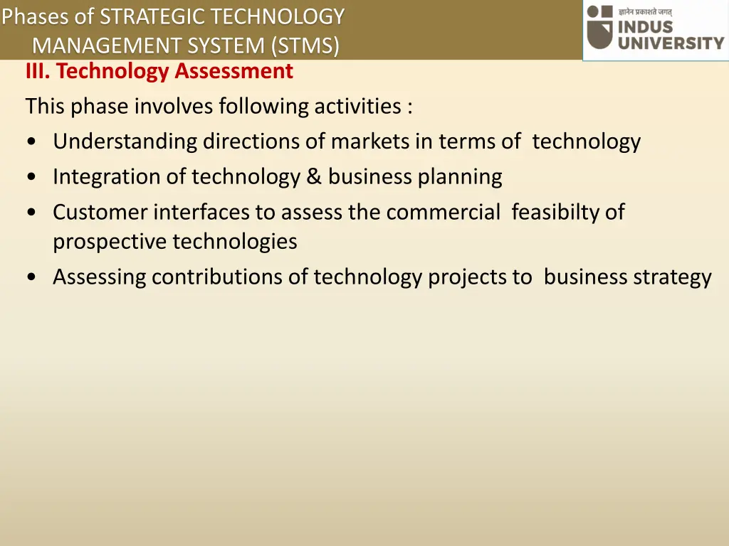 phases of strategic technology management system 2