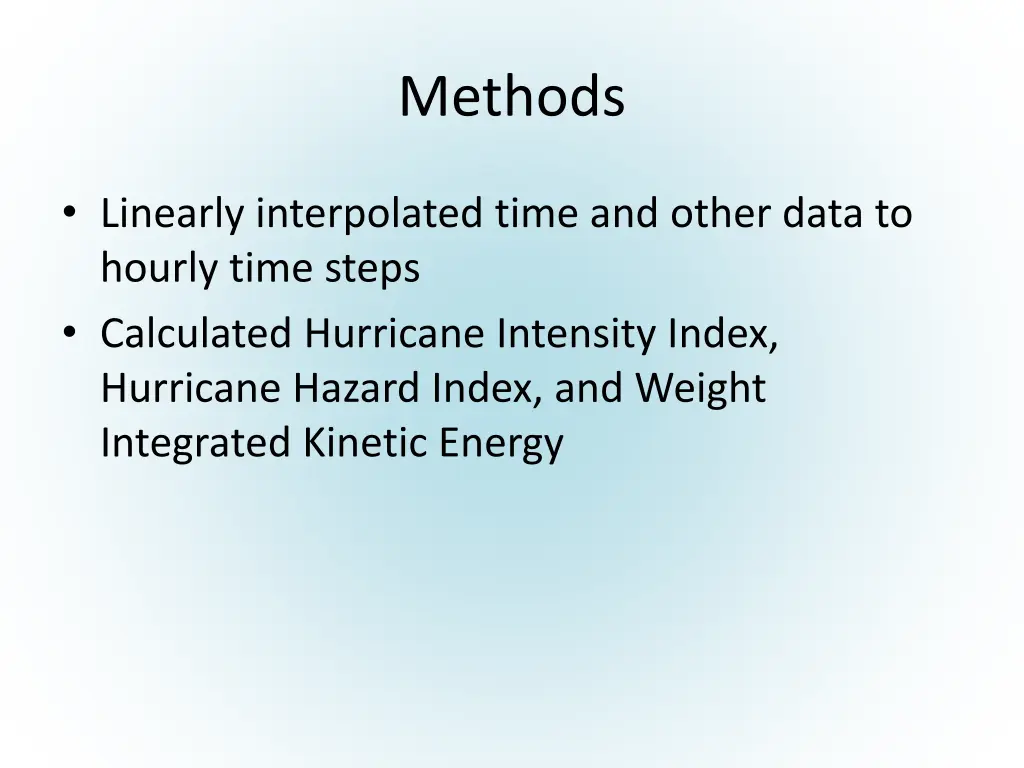 methods