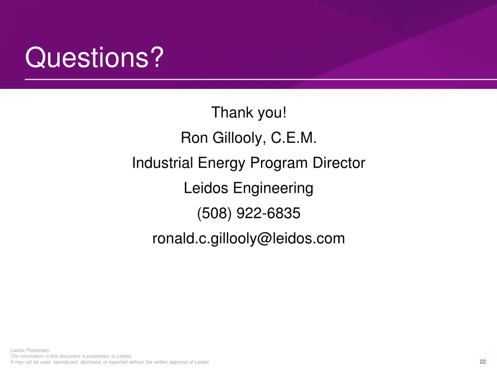 questions