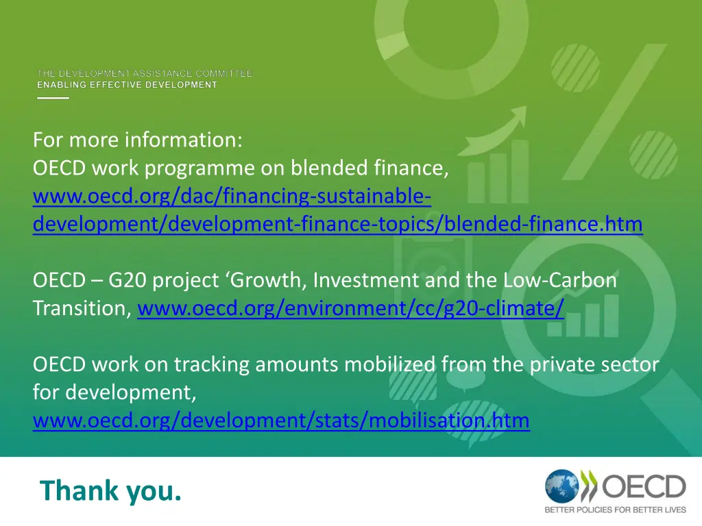 for more information oecd work programme