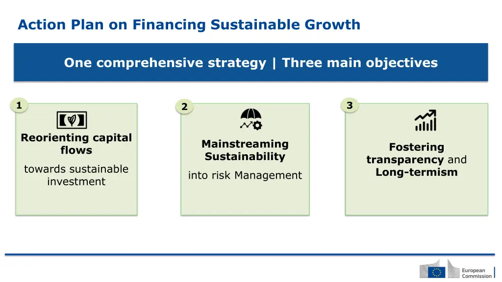 action plan on financing sustainable growth 1