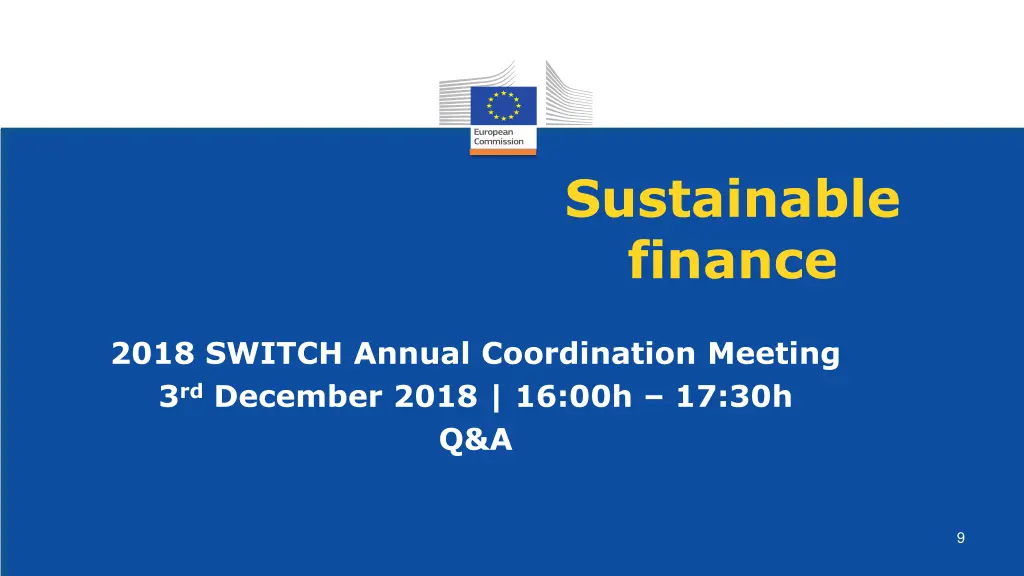 sustainable finance 1