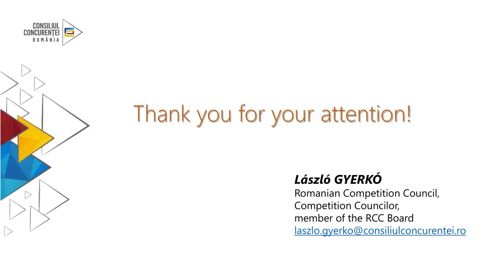 thank you for your attention