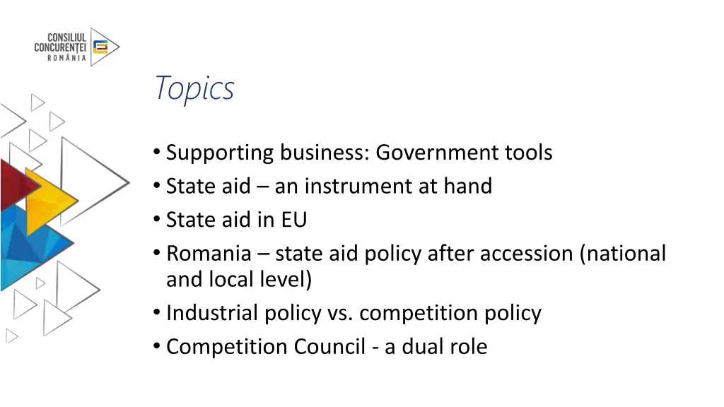 topics