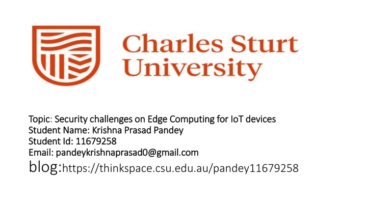 topic topic security challenges on edge computing