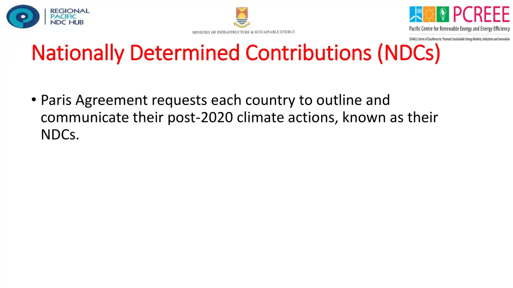 nationally determined contributions ndcs
