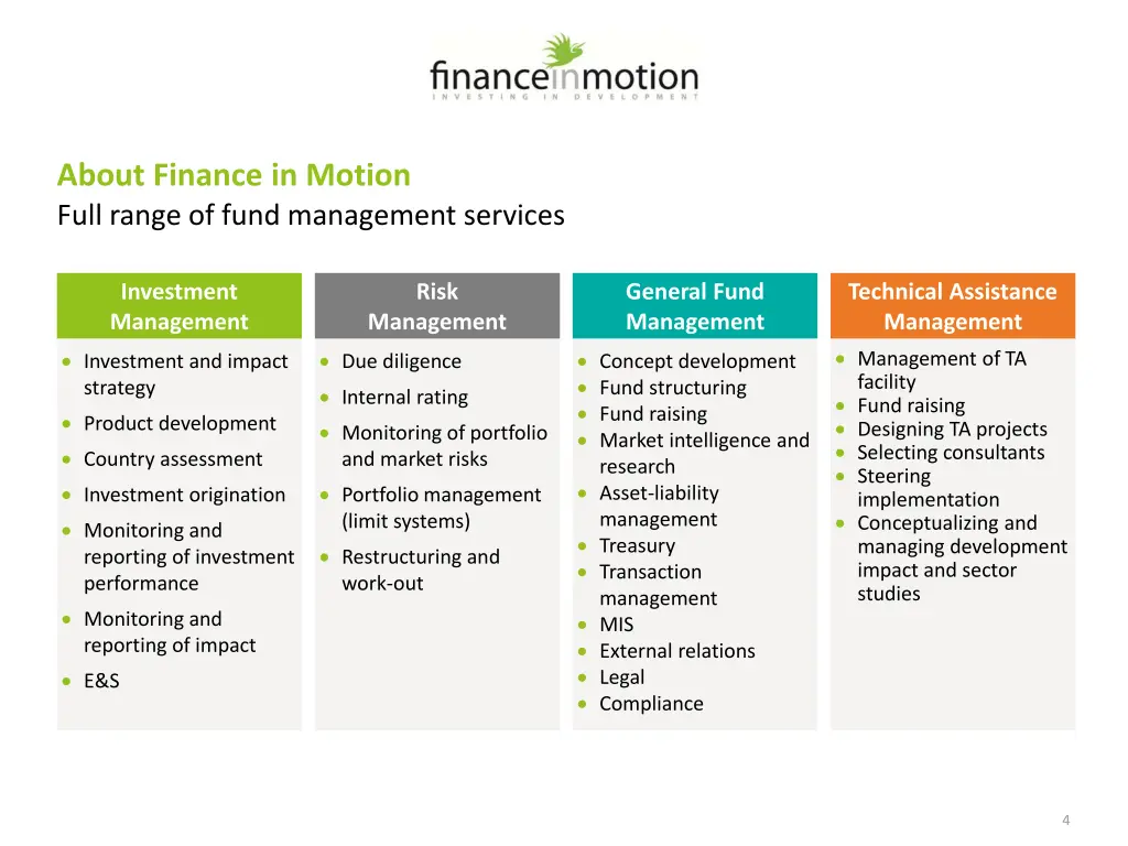 about finance in motion 2