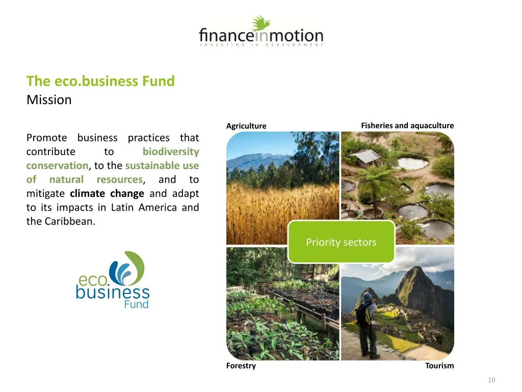 the eco business fund