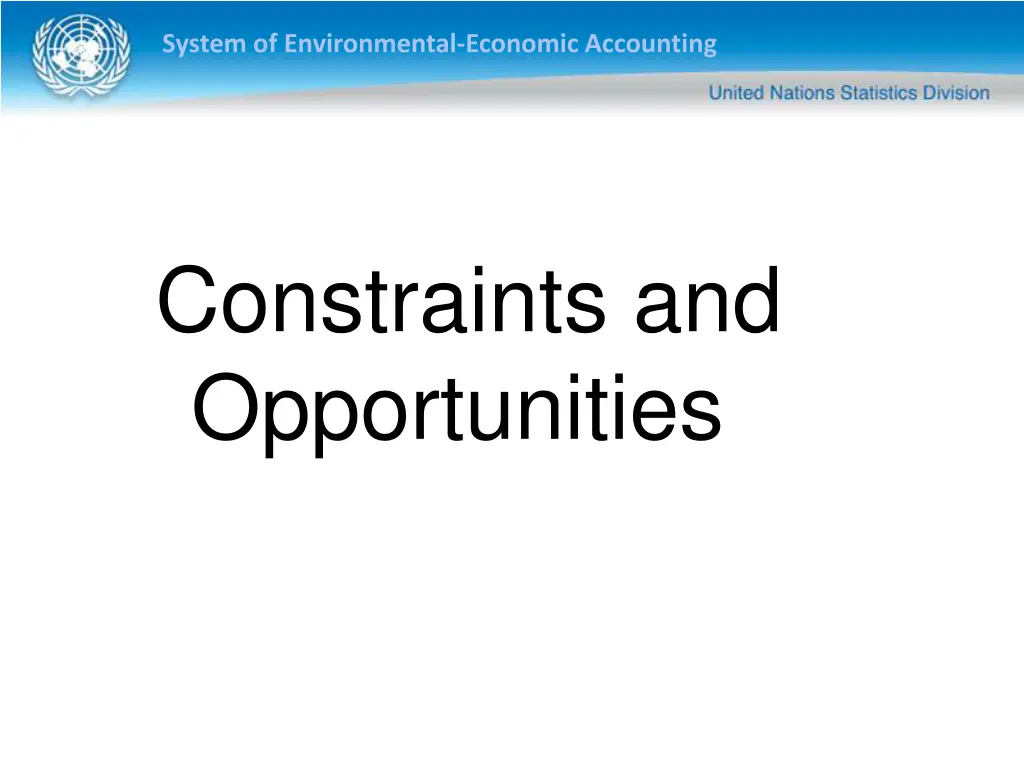 system of environmental economic accounting 12