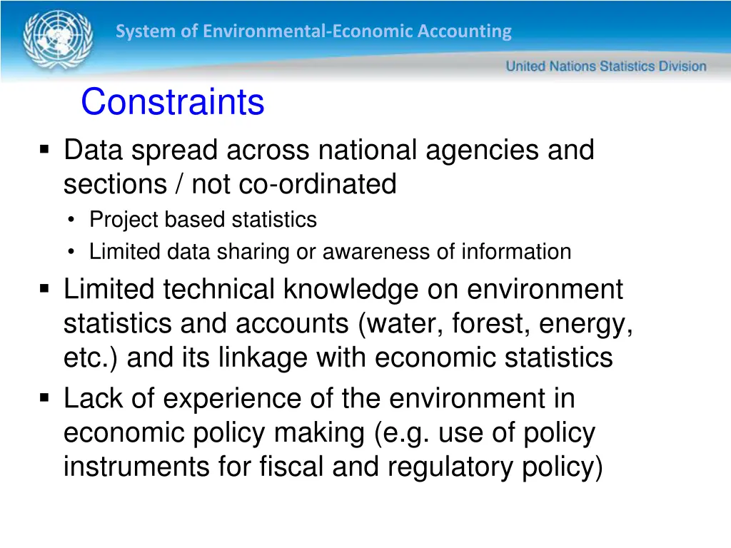 system of environmental economic accounting 13