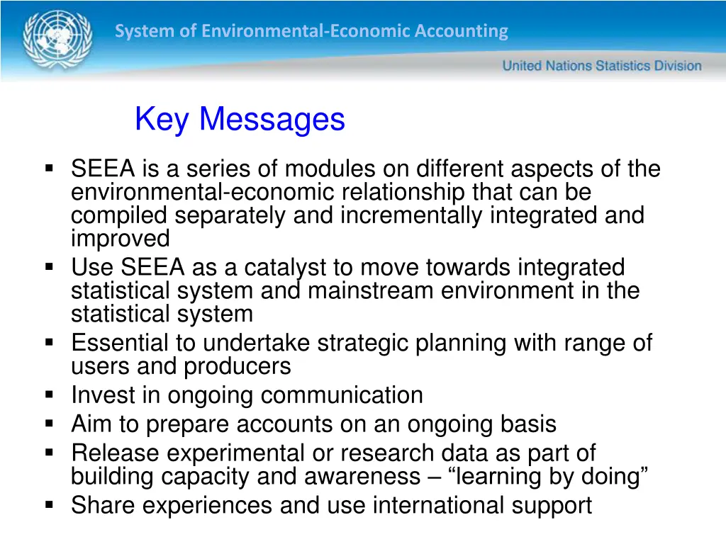 system of environmental economic accounting 19