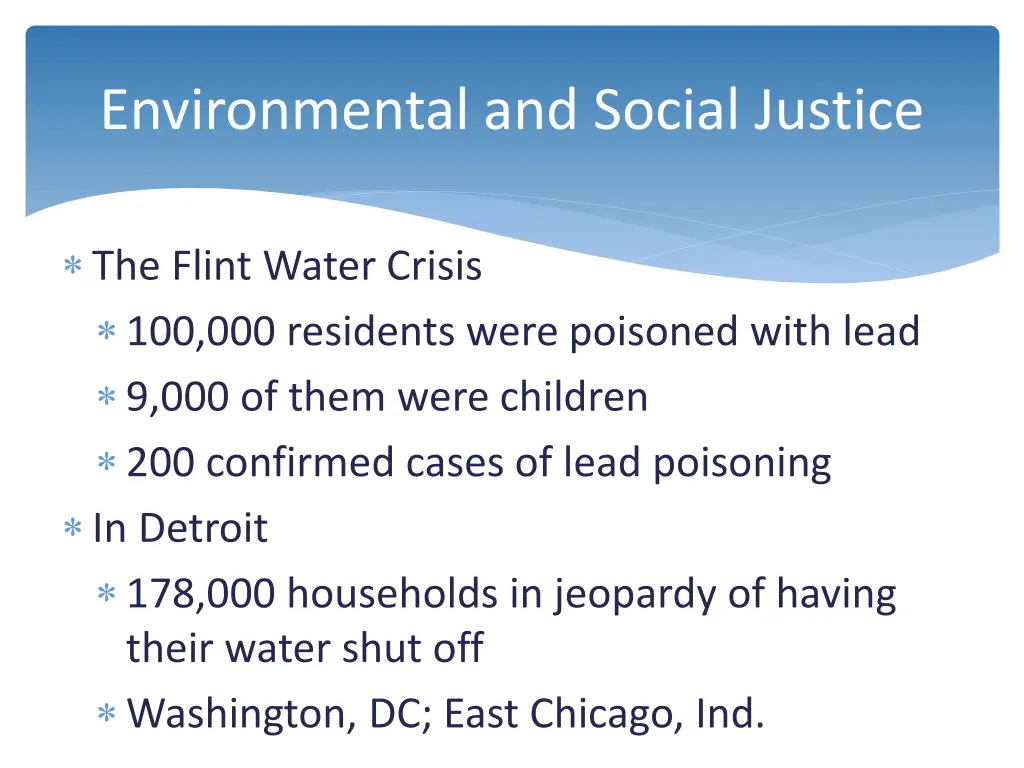 environmental and social justice 1