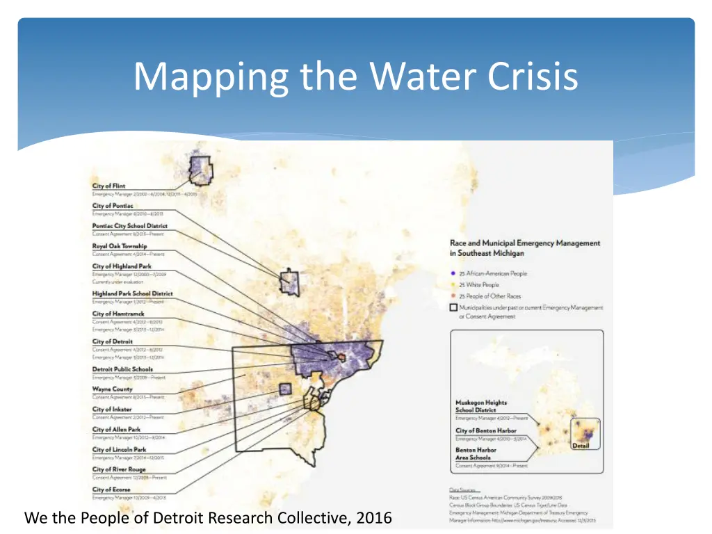 mapping the water crisis