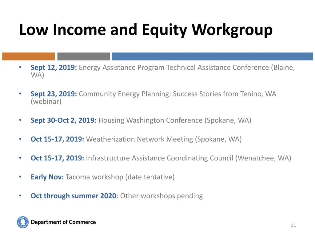 low income and equity workgroup 2