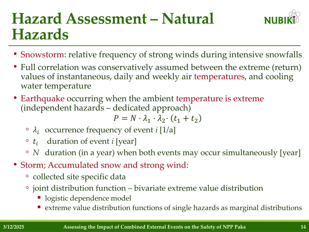 hazard assessment natural hazards snowstorm