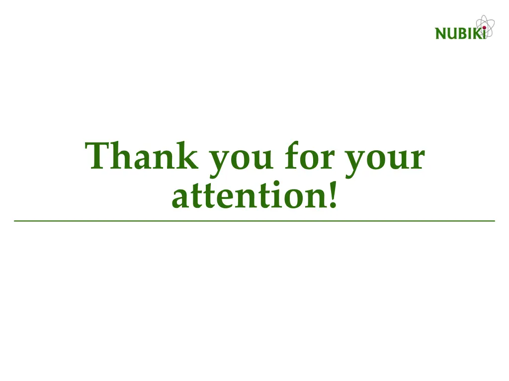 thank you for your attention