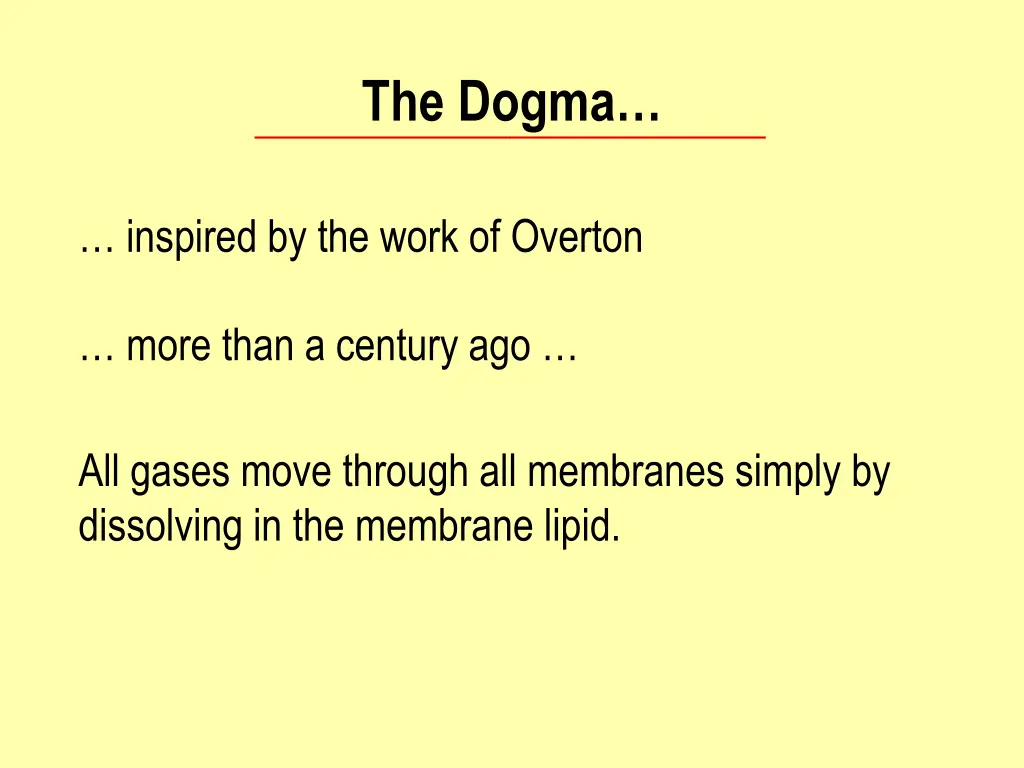 the dogma