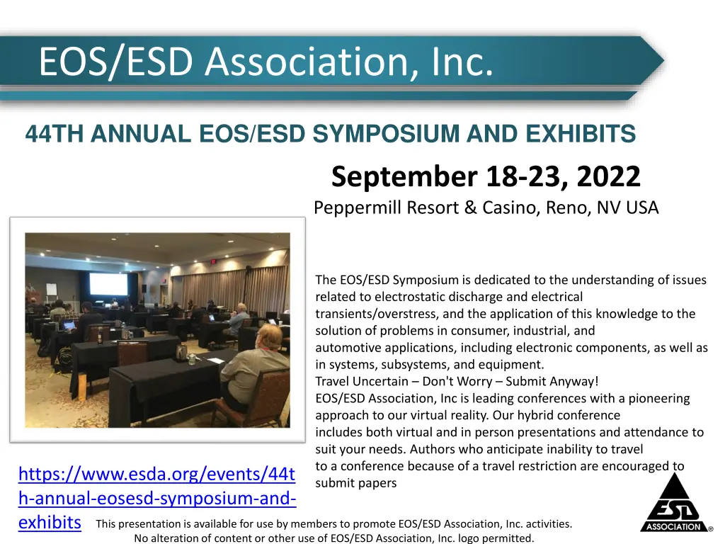 eos esd association inc