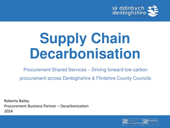 supply chain decarbonisation