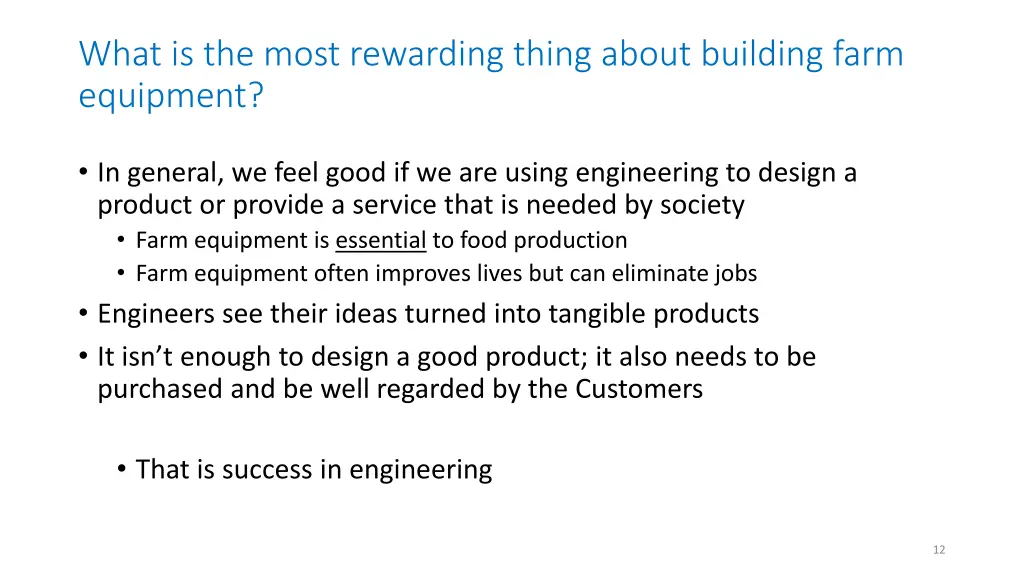 what is the most rewarding thing about building