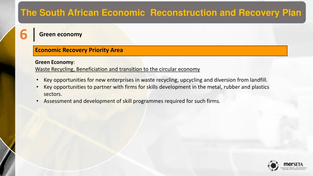 the south african economic reconstruction 4