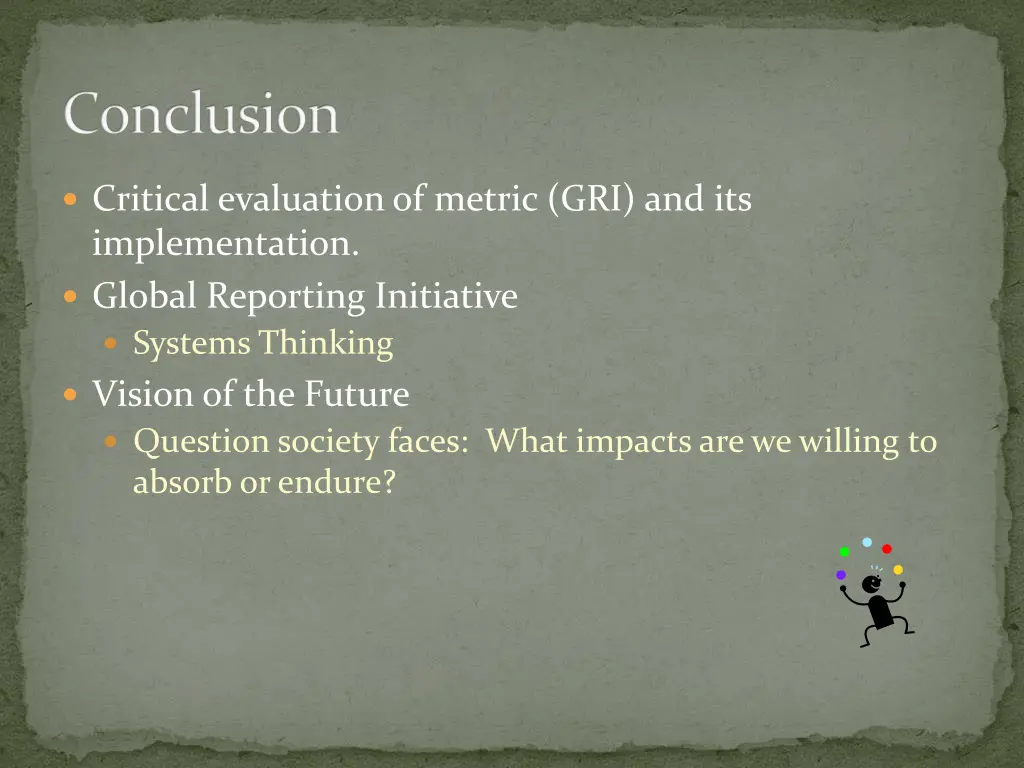 conclusion