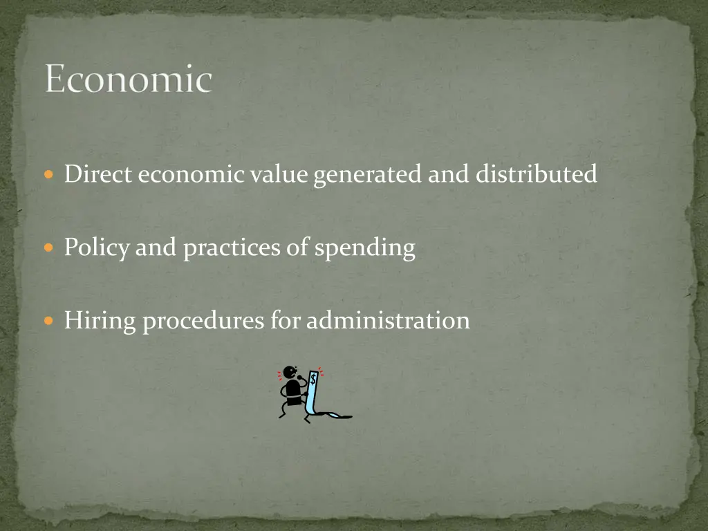 economic