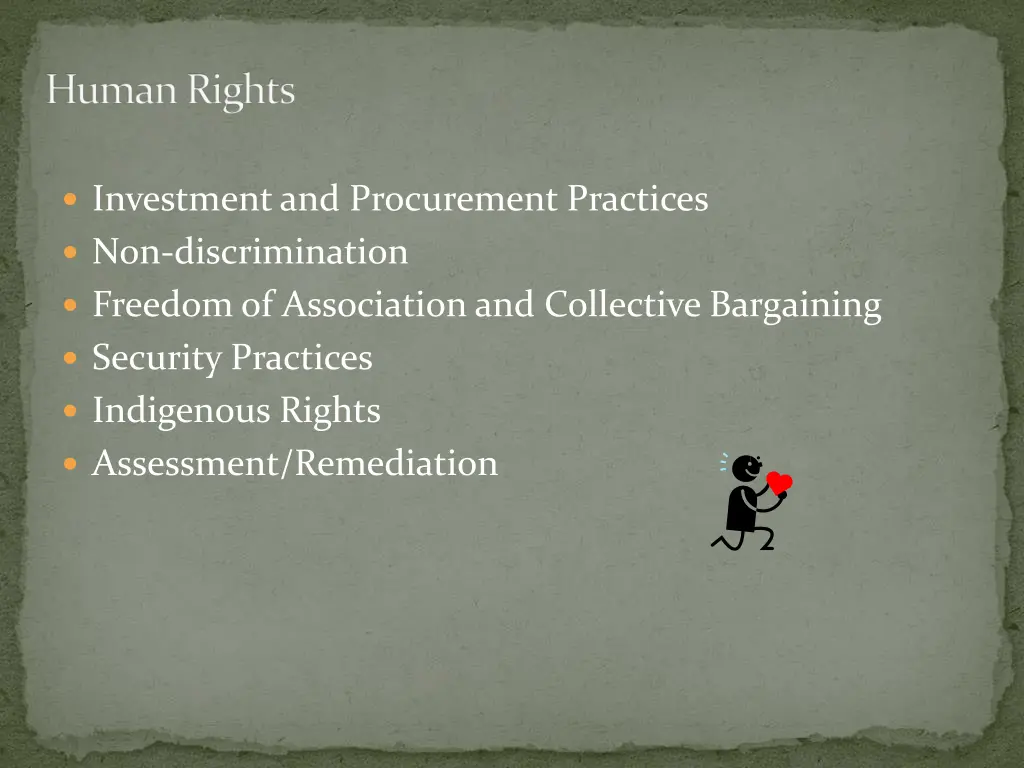 human rights