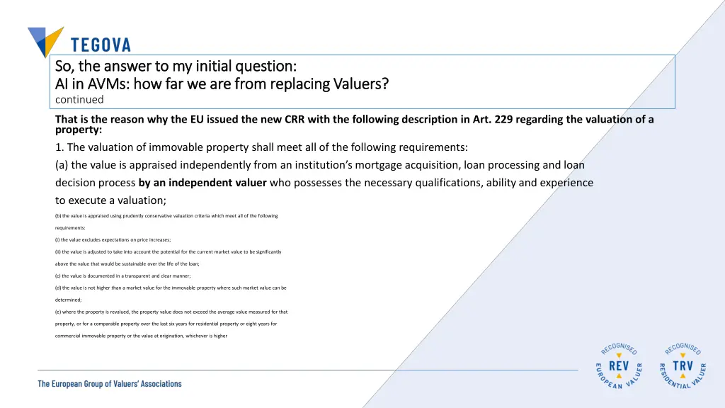 so the answer to my initial question 1