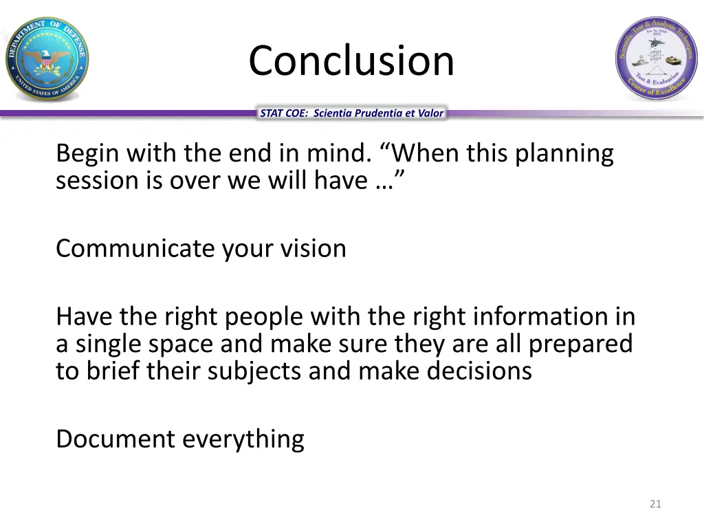conclusion