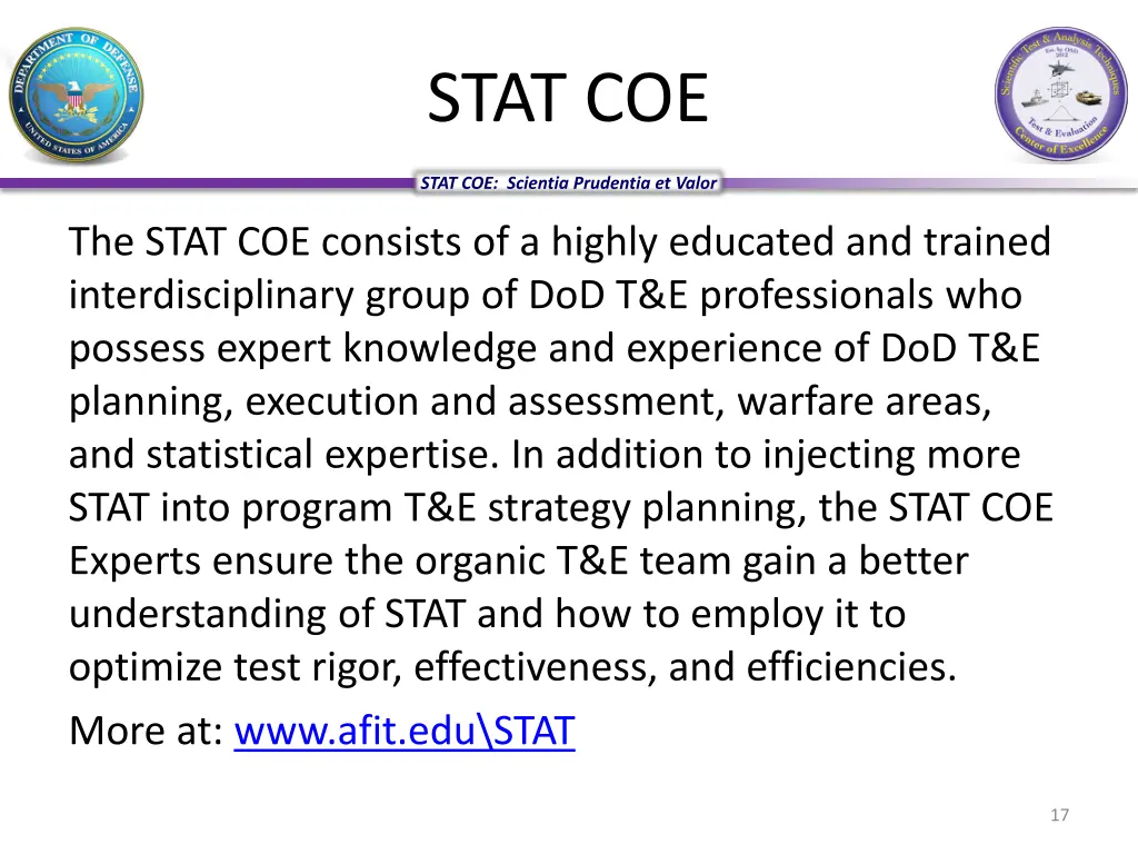 stat coe