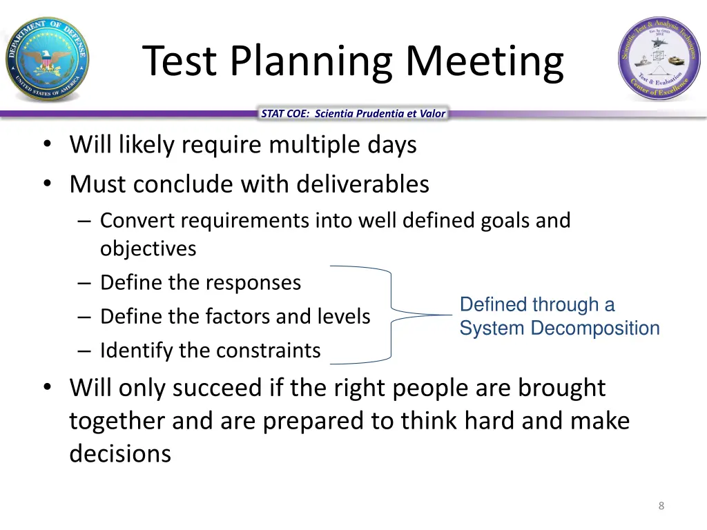 test planning meeting