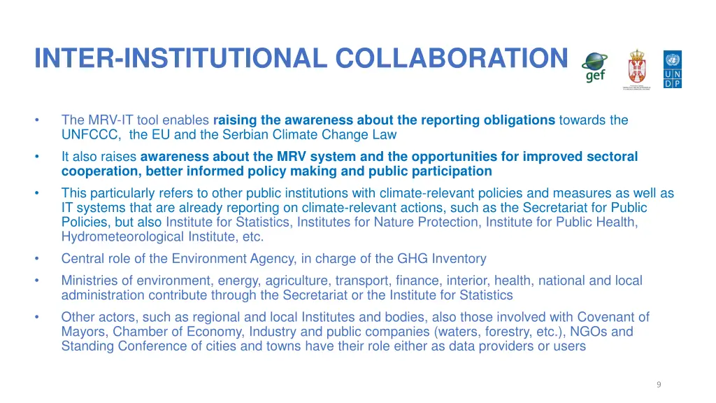 inter institutional collaboration