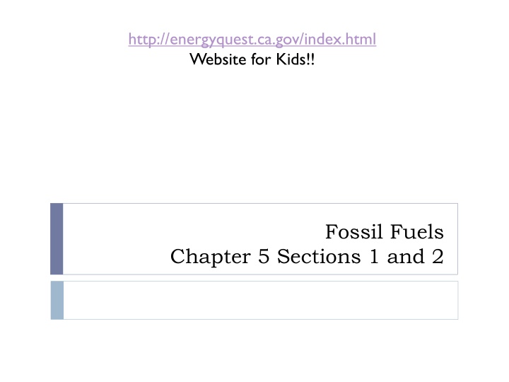 http energyquest ca gov index html website